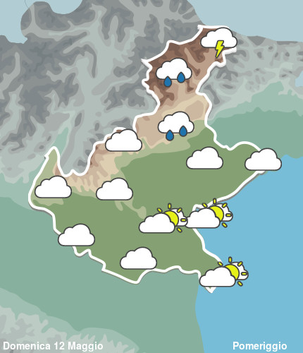 Previsioni Meteo Veneto Pomeriggio