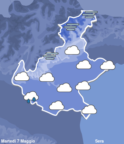Previsioni Meteo Veneto Sera